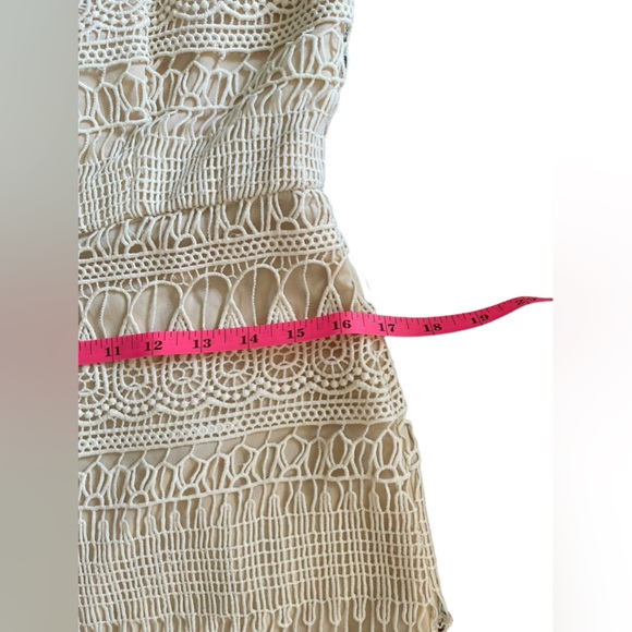 Champagne and Strawberry - Crotchet Dress - Picture 9 of 11